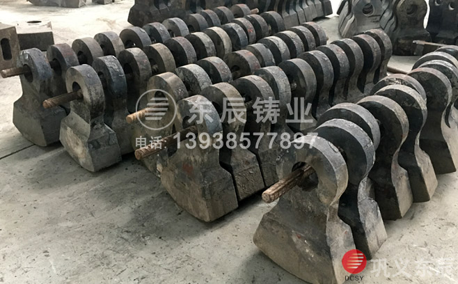 頁(yè)巖破碎機合金錘頭